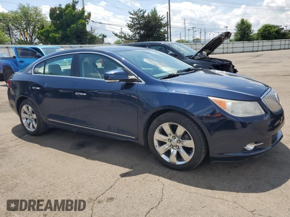 2011 Buick LaCrosse CXL with VIN 1G4GC5GC8BF222865, listed as a Copart auction lot 59014345 with 158,321 mi miles and Salvage title. Bid and sale history available at DreamBid. Image 4.