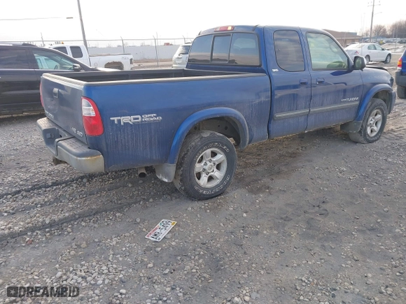 2005 Toyota Tundra SR5 with VIN 5TBBT44125S466245, listed as a IAAI auction lot 41681403 with 224,555 mi miles. Bid and sale history available at carsss.com. Image 4.