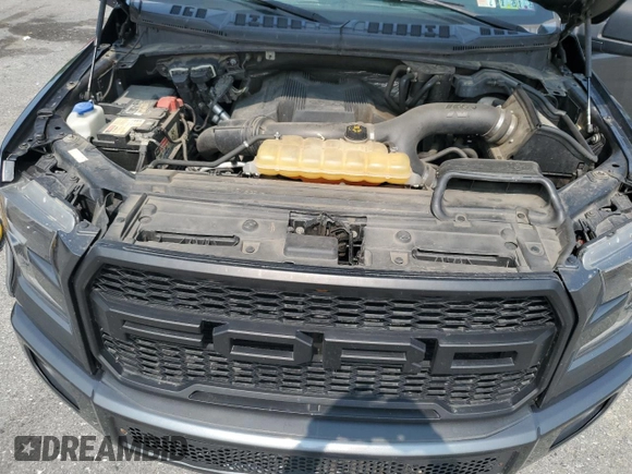 2017 Ford F-150 XL with VIN 1FTFX1EG1HFB03745, listed as a Copart auction lot 59051365 with 99,111 mi miles and Salvage title. Bid and sale history available at DreamBid. Image 11.