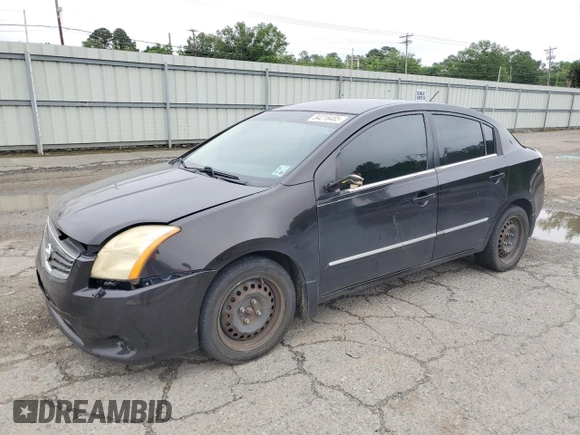 2010 Nissan Sentra S with VIN 3N1AB6AP8AL652126, listed as a Copart auction lot 54216485 with 249,769 mi miles and Salvage Title. Bid and sale history available at carsss.com. Image 1.