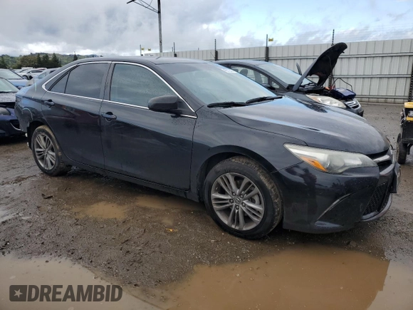 2016 Toyota Camry XLE with VIN 4T1BF1FK5GU116380, listed as a Copart auction lot 48812625 with 124,201 mi miles and Salvage Title. Bid and sale history available at carsss.com. Image 4.