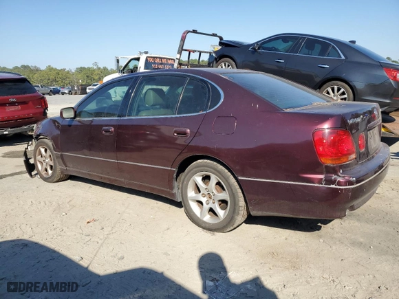 2001 Lexus GS 430 with VIN JT8BL69S310008245, listed as a Copart auction lot 76756304 with 257,051 mi miles and Salvage Title. Bid and sale history available at carsss.com. Image 2.
