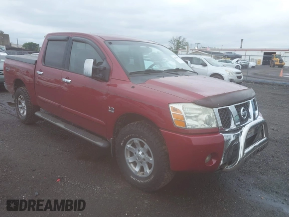 2004 Nissan Titan LE с VIN 1N6AA07BX4N529440, выставлен на аукционе IAAI как лот 42315667 с пробегом 146 955 миль миль и . История ставок и продаж доступна на DreamBid. Изображение 1.
