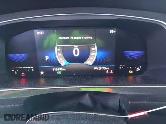 2022 Volkswagen Tiguan S with VIN 3VV1B7AX8NM146414, listed as a IAAI auction lot 41773162 with 115,193 mi miles and . Bid and sale history available at DreamBid. Image 7.