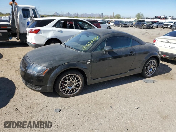 2001 Audi TT with VIN TRUWX28N911021092, listed as a Copart auction lot 80678184 with 130 mi miles and Clean Title. Bid and sale history available at carsss.com. Image 1.