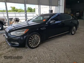 2015 Kia K900 Luxury z VIN KNALW4D48F6023576, wystawiony jako Copart lot #59554475 z przebiegiem 140 064 mil mil oraz Czysty tytuł • Clean title. Historia ofert i sprzedaży dostępna na DreamBid. Obrazek 1.