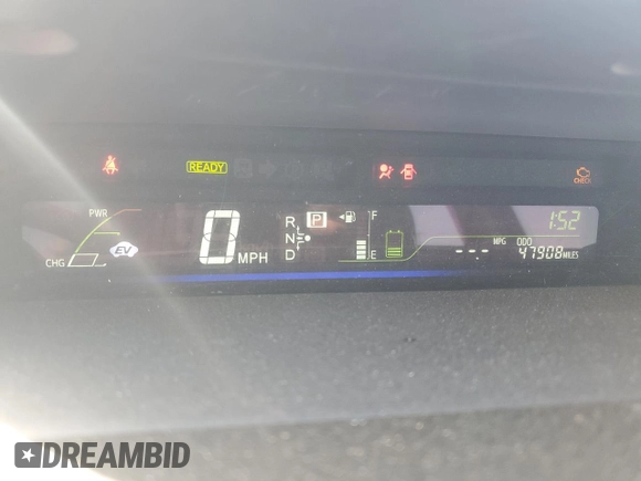 2013 Toyota Prius Two with VIN JTDZN3EU9D3201308, listed as a Copart auction lot 68709444 with 47,908 mi miles and Salvage Title. Bid and sale history available at carsss.com. Image 9.