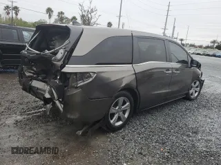 2019 Honda Odyssey EX-L with VIN 5FNRL6H74KB099395, listed as a Copart auction lot 42219415 with 113,177 mi miles and Non Repairable. Bid and sale history available at DreamBid. Image 3.