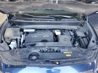 2017 Infiniti QX60 with VIN 5N1DL0MMXHC546218, listed as a Copart auction lot 47448695 with 122,427 mi miles and Salvage Title. Bid and sale history available at carsss.com. Image 12.