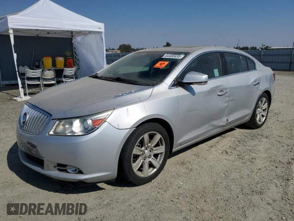 2010 Buick LaCrosse CXL with VIN 1G4GC5GG5AF314940, listed as a Copart auction lot 64480435 with Not provided miles and Clean title. Bid and sale history available at DreamBid. Image 1.