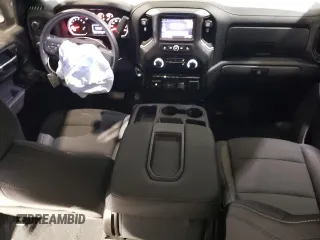 2024 Chevrolet Silverado 1500 Custom with VIN 3GCPDBEK8RG233125, listed as a Copart auction lot 51180035 with 18,439 mi miles and Salvage Title. Bid and sale history available at DreamBid. Image 8.