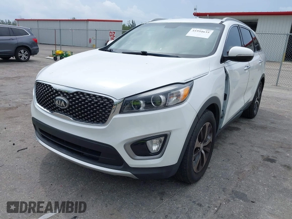 2016 Kia Sorento EX with VIN 5XYPH4A14GG187110, listed as a IAAI auction lot 41994635 with 108,646 mi miles and . Bid and sale history available at DreamBid. Image 6.