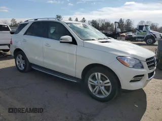 2013 Mercedes-Benz M 350 with VIN 4JGDA2EB2DA217534, listed as a Copart auction lot 45666705 with 191,679 mi miles and Salvage Title. Bid and sale history available at carsss.com. Image 4.