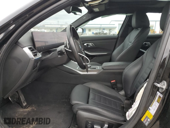 2023 BMW 3 Series 330e xDrive with VIN 3MW39FS05P8D22715, listed as a Copart auction lot 86916144 with 25,819 mi miles and Salvage Title. Bid and sale history available at carsss.com. Image 7.