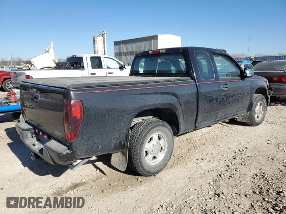 2008 Chevrolet Colorado LS with VIN 1GCCS199288133001, listed as a Copart auction lot 83343624 with 0 mi miles and Salvage Title. Bid and sale history available at carsss.com. Image 3.