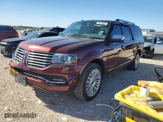 2016 Lincoln Navigator L with VIN 5LMJJ3HT3GEL03510, listed as a Copart auction lot 81341664 with 199,523 mi miles and Salvage Title. Bid and sale history available at carsss.com. Image 1.