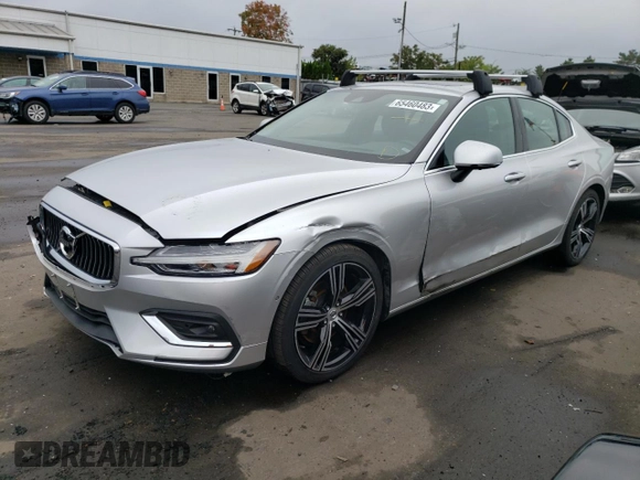2022 Volvo S60 Plus Dark Theme with VIN 7JRL12TLXNG176100, listed as a Copart auction lot 65460483 with 18,307 mi miles. Bid and sale history available at carsss.com. Image 1.