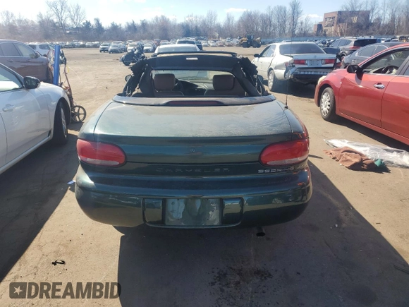 1998 Chrysler Sebring with VIN 3C3EL45X0WT320901, listed as a Copart auction lot 49998765 with 143,126 mi miles and Salvage Title. Bid and sale history available at DreamBid. Image 6.
