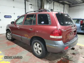 2005 Hyundai Santa Fe GLS with VIN KM8SC13E45U881925, listed as a Copart auction lot 41465615 with 162,152 mi miles and Clean Title. Bid and sale history available at carsss.com. Image 2.