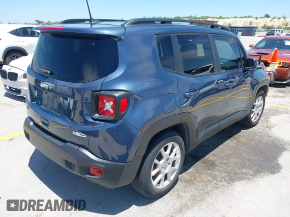 2020 Jeep Renegade Latitude с VIN ZACNJABB0LPL71663, выставлен на аукционе IAAI как лот 42228581 с пробегом 76 618 миль миль и . История ставок и продаж доступна на DreamBid. Изображение 4.