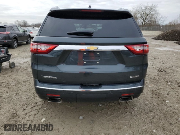 2018 Chevrolet Traverse Premier z VIN 1GNERKKW8JJ150305, wystawiony jako Copart lot #51437915 z przebiegiem 153 751 mil mil oraz Nie do naprawy • Non repairable. Historia ofert i sprzedaży dostępna na DreamBid. Obrazek 6.