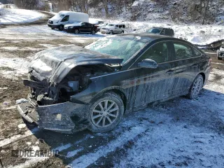 2018 Hyundai Sonata SE z VIN 5NPE24AF7JH719597, wystawiony jako Copart lot #41966045 z przebiegiem 85 268 mil mil oraz Szkoda całkowita • Salvage title. Historia ofert i sprzedaży dostępna na DreamBid. Obrazek 1.