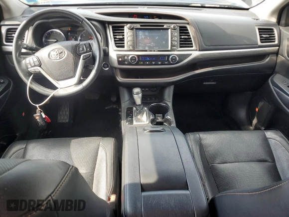 2019 Toyota Highlander Limited with VIN 5TDDZRFH3KS924540, listed as a Copart auction lot 64001705 with 128,356 mi miles and Salvage title. Bid and sale history available at DreamBid. Image 8.