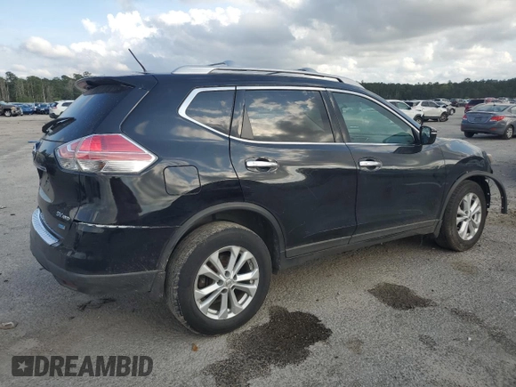2014 Nissan Rogue SL with VIN 5N1AT2MV0EC873780, listed as a Copart auction lot 51107935 with 155,112 mi miles and Salvage Title. Bid and sale history available at carsss.com. Image 3.