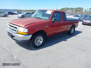1999 Ford Ranger XL with VIN 1FTYR14V4XTB04343, listed as a IAAI auction lot 41794292 with 130,526 mi miles. Bid and sale history available at carsss.com. Image 2.