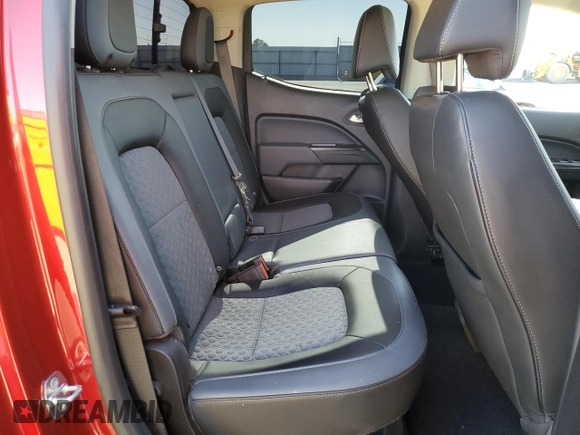 2021 Chevrolet Colorado 2WD Z71 with VIN 1GCGSDEN6M1123578, listed as a Copart auction lot 58179025 with 71,664 mi miles and Salvage title. Bid and sale history available at DreamBid. Image 10.