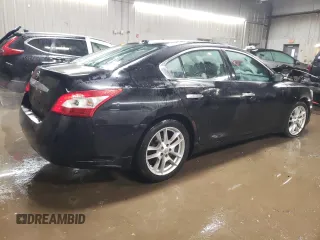 2009 Nissan Maxima S z VIN 1N4AA51EX9C823853, wystawiony jako Copart lot #43222645 z przebiegiem 106 991 mil mil oraz Szkoda całkowita • Salvage title. Historia ofert i sprzedaży dostępna na DreamBid. Obrazek 3.