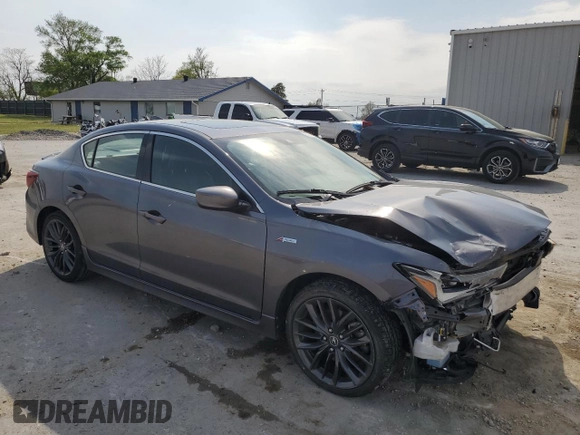 2019 Acura ILX Premium z VIN 19UDE2F83KA003985, wystawiony jako Copart lot #52759635 z przebiegiem 79 799 mil mil oraz Szkoda całkowita • Salvage title. Historia ofert i sprzedaży dostępna na DreamBid. Obrazek 4.