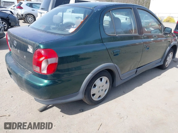 2000 Toyota ECHO z VIN JTDBT1239Y0018974, wystawiony jako IAAI lot #42080620 z przebiegiem 171 388 mil mil oraz . Historia ofert i sprzedaży dostępna na DreamBid. Obrazek 4.