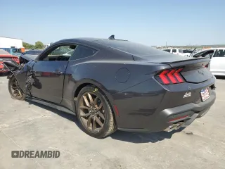 2024 Ford Mustang EcoBoost with VIN 1FA6P8TH6R5130831, listed as a Copart auction lot 75102194 with 884 mi miles and Salvage Title. Bid and sale history available at DreamBid. Image 2.