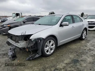 2012 Ford Fusion SE with VIN 3FAHP0HG8CR274136, listed as a Copart auction lot 46167375 with 155,470 mi miles and Salvage Title. Bid and sale history available at DreamBid. Image 1.