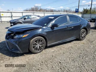 2021 Toyota Camry SE Nightshade with VIN 4T1G11AK8MU582554, listed as a Copart auction lot 50228315 with 65,662 mi miles and Salvage Title. Bid and sale history available at carsss.com. Image 1.