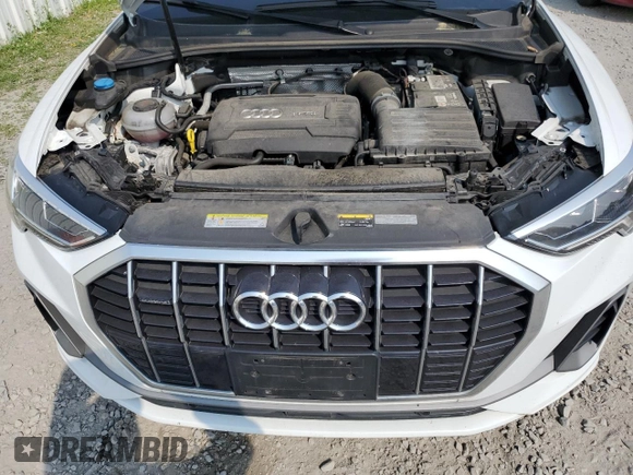 2019 Audi Q3 S line Premium Plus with VIN WA1EECF3XK1071434, listed as a Copart auction lot 58988474 with 36,064 mi miles and Salvage Title. Bid and sale history available at carsss.com. Image 12.