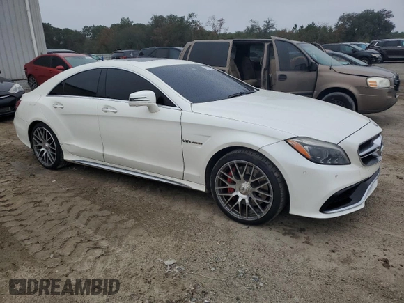 2015 Mercedes-Benz CLS-Class CLS 63 AMG S-Model with VIN WDDLJ7GB9FA156234, listed as a Copart auction lot 86817224 with 62,374 mi miles and Clean Title. Bid and sale history available at carsss.com. Image 4.
