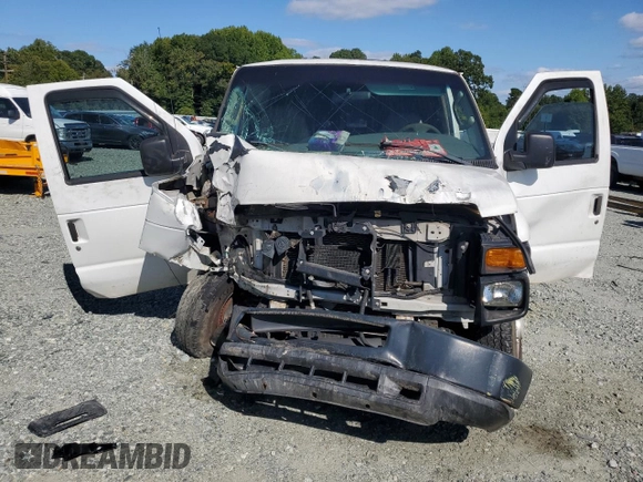 2008 Ford Econoline Cargo Commercial with VIN 1FTNS24L78DA23330, listed as a Copart auction lot 70420354 with Not Provided miles and Salvage Title. Bid and sale history available at DreamBid. Image 5.