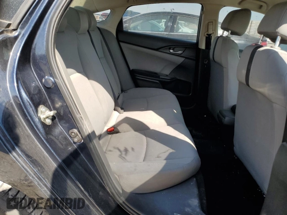 2017 Honda Civic Sedan LX with VIN 19XFC2F59HE000663, listed as a Copart auction lot 48856145 with 0 mi miles and Salvage Title. Bid and sale history available at carsss.com. Image 10.