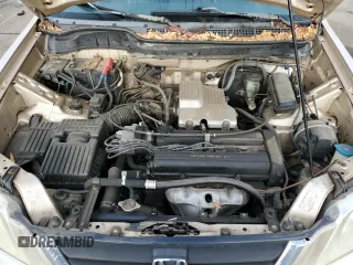 2001 Honda CR-V SE with VIN JHLRD18741S020828, listed as a Copart auction lot 51244005 with 236,695 mi miles and Clean Title. Bid and sale history available at carsss.com. Image 12.