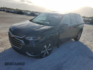 2019 Chevrolet Traverse LT z VIN 1GNERHKW0KJ140775, wystawiony jako Copart lot #48536735 z przebiegiem 213 755 mil mil oraz Nie do naprawy • Non repairable. Historia ofert i sprzedaży dostępna na DreamBid. Obrazek 1.