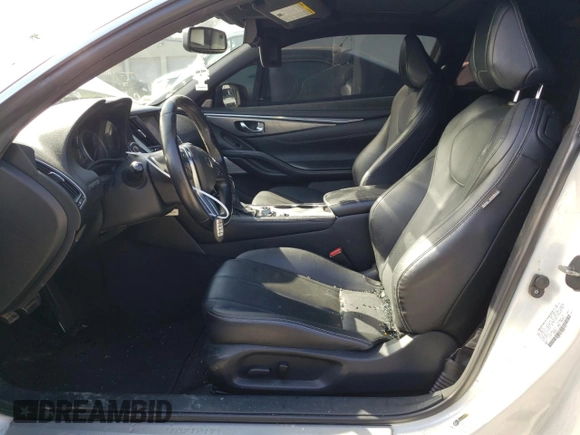 2017 Infiniti Q60 Premium с VIN JN1EV7EL4HM551316, выставлен на аукционе Copart как лот 48262205 с пробегом 83 261 миль миль и На запчасти • Non repairable. История ставок и продаж доступна на DreamBid. Изображение 7.