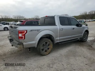 2020 Ford F-150 XL with VIN 1FTEW1EP6LFC32362, listed as a Copart auction lot 51294975 with 0 mi miles and Salvage Title. Bid and sale history available at carsss.com. Image 3.