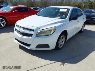 2013 Chevrolet Malibu LS with VIN 1G11B5SA8DF266296, listed as a IAAI auction lot 41852404 with 94,643 mi miles. Bid and sale history available at carsss.com. Image 2.