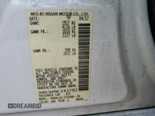 2017 Nissan Altima S z VIN 1N4AL3AP4HC245702, wystawiony jako Copart lot #74744884 z przebiegiem 121 345 mil mil oraz Szkoda całkowita • Salvage title. Historia ofert i sprzedaży dostępna na DreamBid. Obrazek 15.