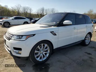 2017 Land Rover Range Rover Sport HSE with VIN SALWR2FV4HA143790, listed as a Copart auction lot 54149825 with 51,018 mi miles and Salvage Title. Bid and sale history available at carsss.com. Image 1.
