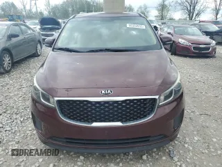 2016 Kia Sedona LX with VIN KNDMB5C12G6163849, listed as a Copart auction lot 55332635 with 94,680 mi miles and Clean Title. Bid and sale history available at carsss.com. Image 5.