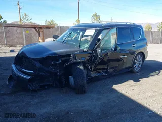 2014 Infiniti QX80 with VIN JN8AZ2NC8E9351691, listed as a IAAI auction lot 41641615 with 1 mi miles. Bid and sale history available at carsss.com. Image 16.