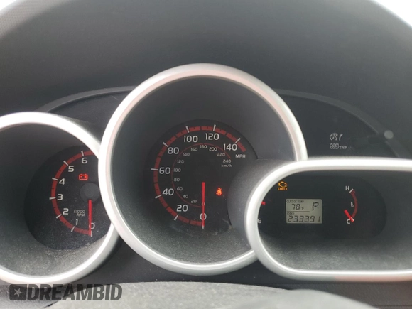 2009 Toyota Matrix S z VIN 2T1KE40E79C021413, wystawiony jako Copart lot #58497695 z przebiegiem 233 391 mil mil oraz Nie do naprawy • Non repairable. Historia ofert i sprzedaży dostępna na DreamBid. Obrazek 9.